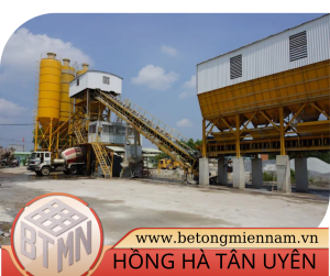 Trạm trộn Bê Tông Hồng Hà - XN3- Tân Uyên