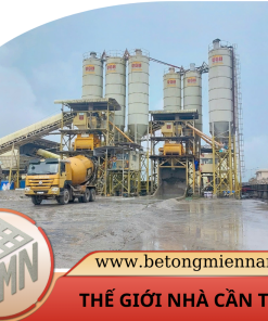 Trạm trộn Bê Tông Thế Giới Nhà Cần Thơ