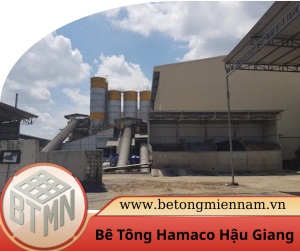 Trạm trộn Bê Tông Hamaco Hậu Giang