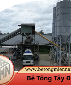 Trạm trộn bê tông Tây Đô Cần Thơ