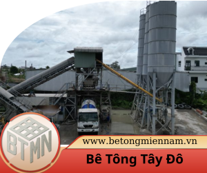 Trạm trộn bê tông Tây Đô Cần Thơ