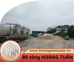 Trạm trộn bê tông Hoàng Tuấn