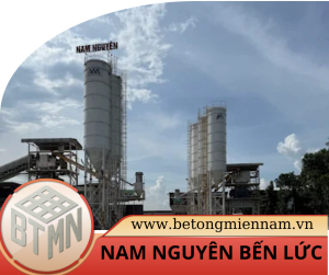 Trạm trộn bê tông Nam Nguyên Bến Lức