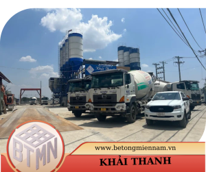 Trạm trộn Bê Tông Khải Thanh _ Bình Đức