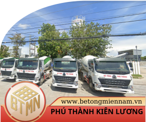 Trạm trộn Bê Tông Phú Thành Kiên Lương