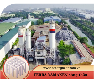 Trạm trộn bê tông Terra Yamaken  Sóng Thần