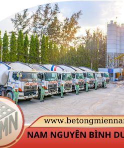 Trạm trộn bê tông Nam Nguyên Bình Dương