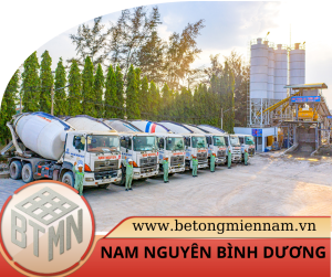 Trạm trộn bê tông Nam Nguyên Bình Dương