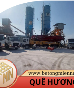 Trạm trộn bê tông Quê Hương Kiên Giang