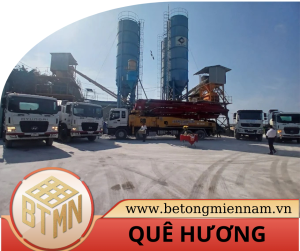 Trạm trộn bê tông Quê Hương Kiên Giang