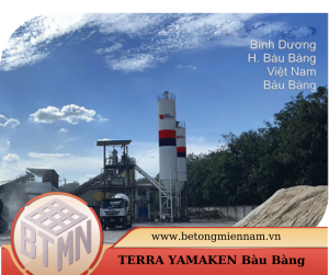 Trạm trộn bê tông Terra Yamaken Bàu Bàng