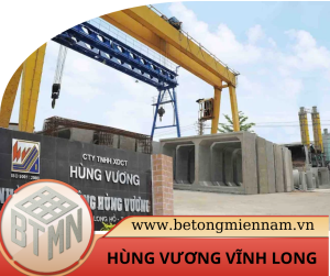 Trạm trộn bê tông Hùng Vương - Vĩnh Long