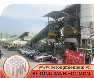 Trạm trộn Bê Tông Xanh Hóc Môn