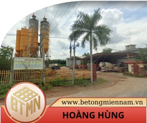 Trạm trộn bê tông Hoàng Hùng