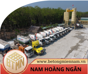 Trạm trộn bê tông Nam Hoàng Ngân