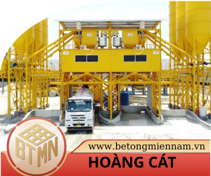 Trạm trộn bê tông Hoàng Cát