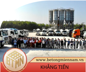 Trạm trộn bê tông Khẳng Tiến