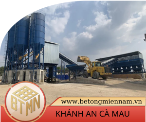 Trạm trộn Bê tông Khánh An Cà Mau