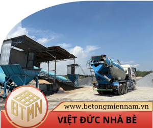 Trạm trộn bê tông Việt Đức-Nhà Bè