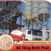 Trạm trộn bê tông Bình Phát