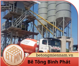 Trạm trộn bê tông Bình Phát
